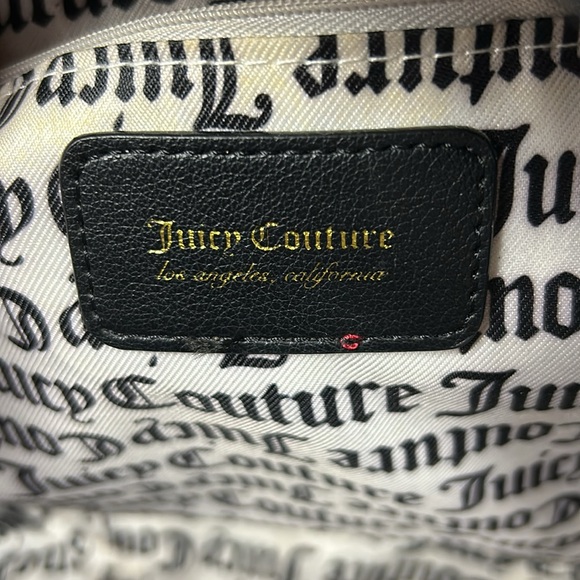 Black mini Juicy Couture backpack - Picture 5 of 11